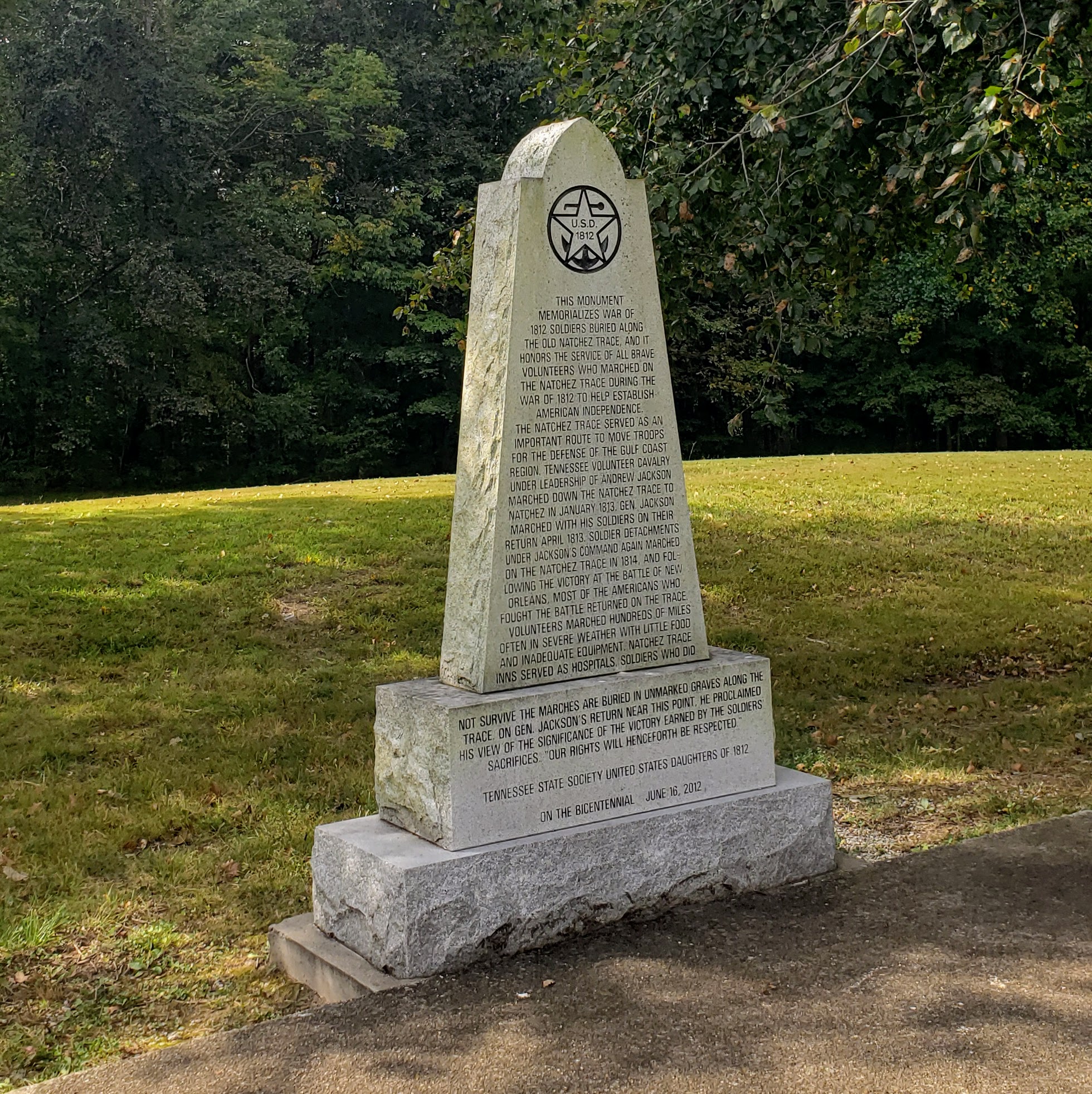 War of 1812 Memorial.
