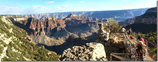 View from the North Rim at the Grand Canyon Lodge